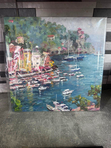 Thomas kinkade portofino - thomas,
