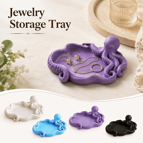 Octopus shape jewelry storage - jewelry,