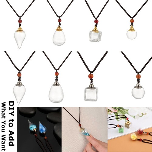Shape water drop - drop, necklace