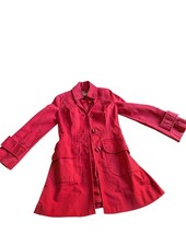 Karen Millen Red Trench Coat