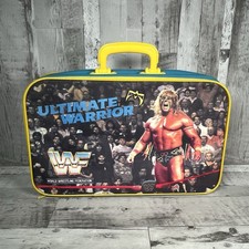 Vintage WWF The Ultimate Warrior Suitcase Titan Sports 1991 Man Cave Collectable
