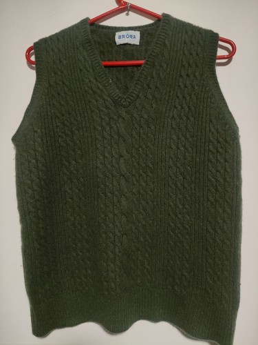 Brora pure cashmere vest size - pure,
