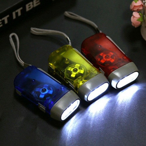 Led hand pressing flashlight - 3,