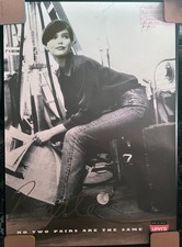 Rare Levi's jeans poster