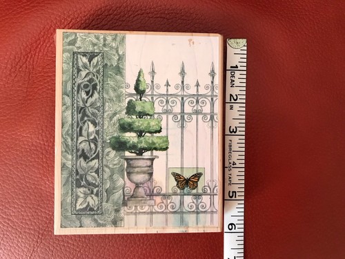 Large wooden garden stamp - large,