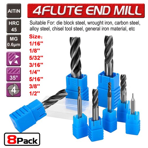 8in1 flute hss spiral - 8in1, end