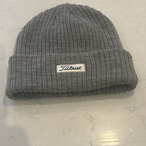 Grey titleist acrylic beanie - grey,