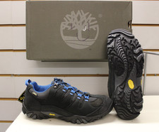 Timberland Goretex Waterproof Trail Shoes Vibram Sole Varston Low Black UK 6.5