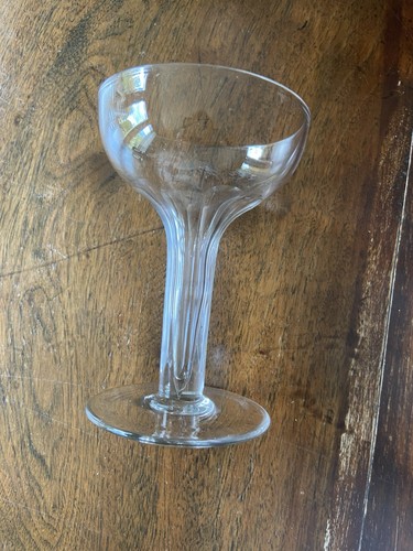 Antique hollow stemmed crystal - antique,