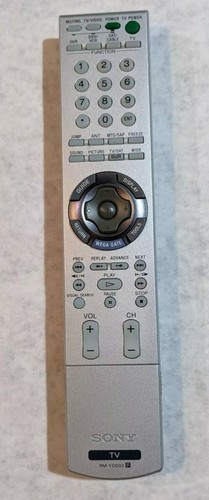 Sony yd003 remote - sony, rm-yd003