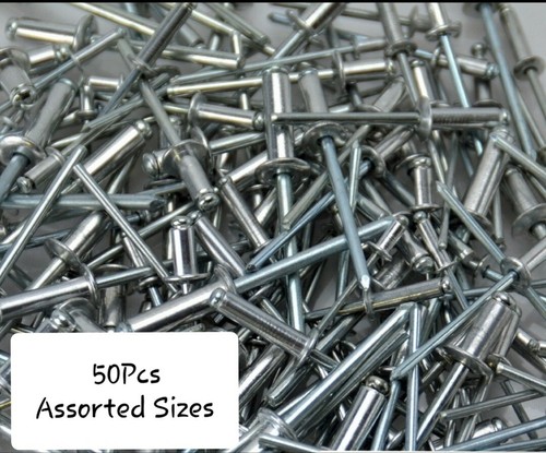 Pieces aluminium steel pop - 50,