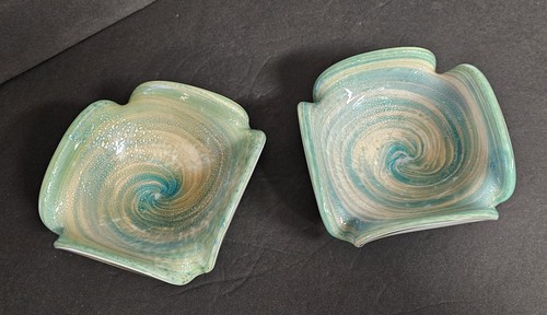 Art deco glass bowl set - bowl,