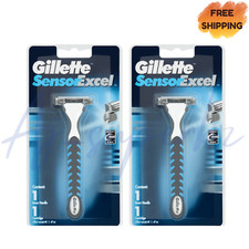 2x Gillette Sensor Excel Razor