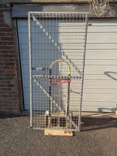 Galvanised Steel Mesh Gate