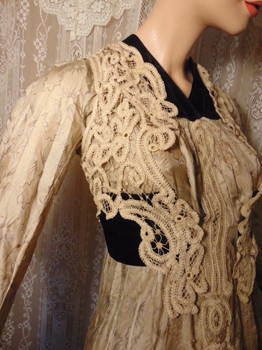 Edwardian 1910s dress - edwardian, w