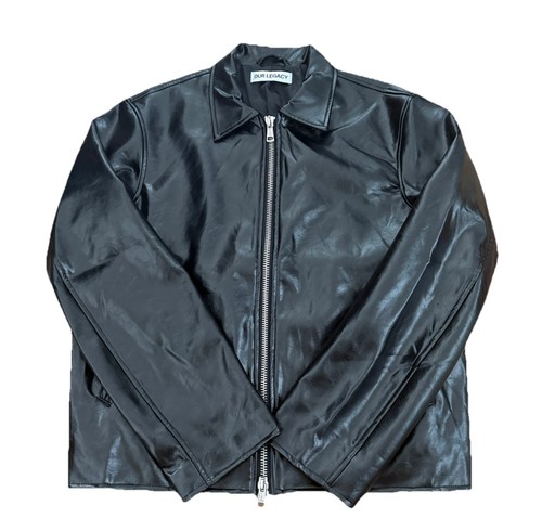 Our legacy boxy leather jacket - boxy,