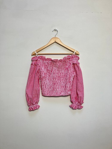 Zara top womens pink - top,
