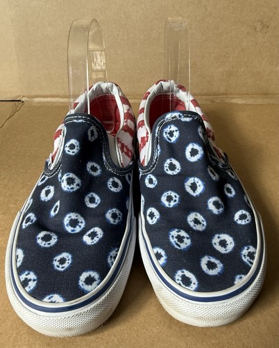 Vans red white - vans, dots