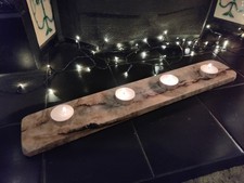 Handcrafted Wooden Rustic Tea