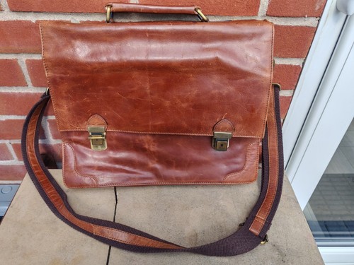 Leather messenger bag travel - leather, bag/travel