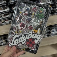 LADY BUG set of sugar toppers