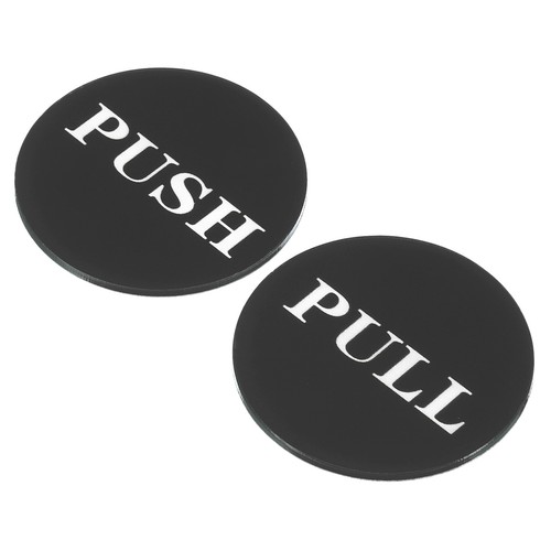 4pcs push pull door sign - 4pcs,