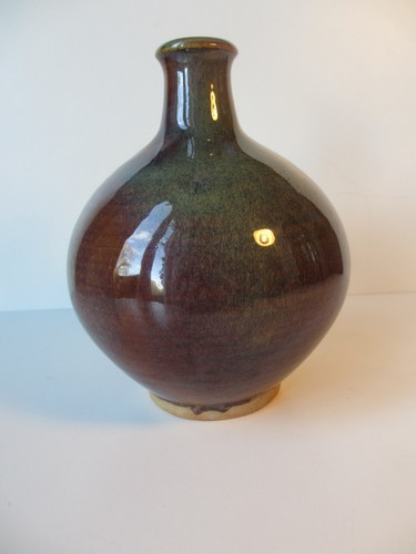 Ruskin vase lovely hand - ruskin,