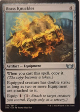 Brass Knuckles - Streets of new Capenna - MTG