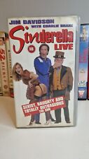 Sinderella  Live VHS, 1995. Jim Davidson. Charlie Drake.  Video Tape