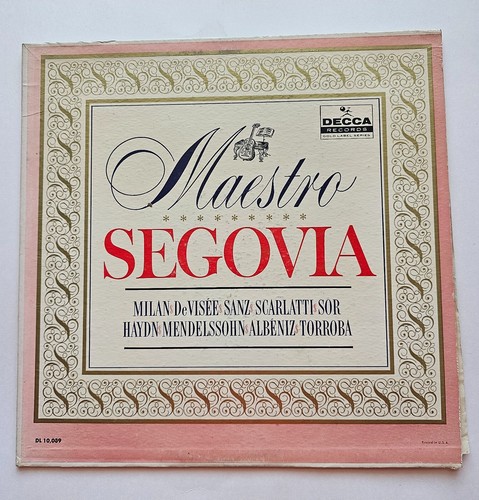 Maestro andres segovia - segovia, dl