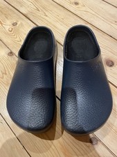 Ladies Birkenstock Rubber Clogs, Birki’s, UK3, Navy Blue, Excellent Condition