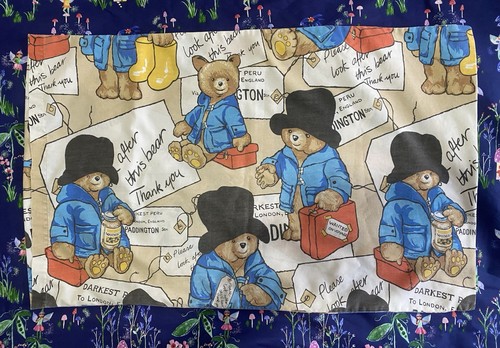 Paddington bear vintage pillow - vintage,