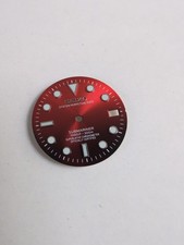 Seiko Submariner NH35 Dial 28.5mm Gradient Red Black