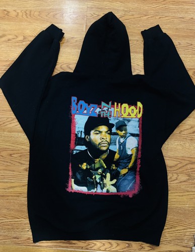 Boyz the hood graphic hoodie - hood,