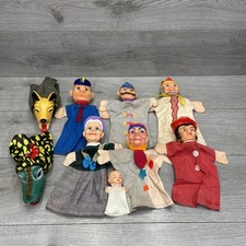 9 x Vintage Punch & Judy Hand