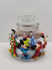 Walt Disney Mickey Mouse Candle Holder Pillar or Jar Candles 5.5" Diameter Rare