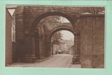Northumberland postcard - St.Wilfred's Gateway, Hexham - Judges Rp - Unp