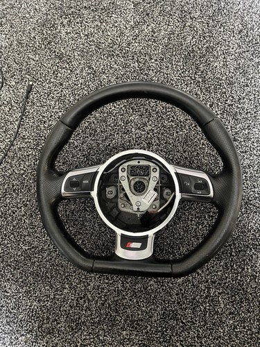 Audi flat bottom - flat, leather