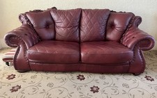 Italian Leather Pendragon Sofa