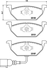 FRONT BRAKE PAD SET DISC BRAKE FITS: SEAT LEON 1.6 TDI/1.6/1.9 TDI/1.6 MULTIF