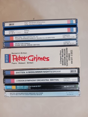 Benjamin britten job lot - cd,