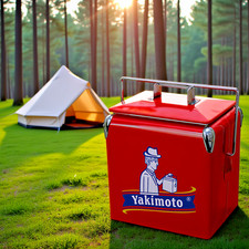 Yakimoto Retro Camping Cooler