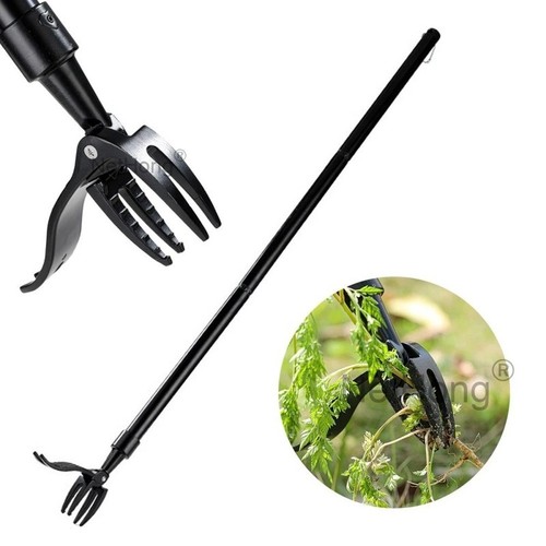 Weed pulling tool - pulling, portable