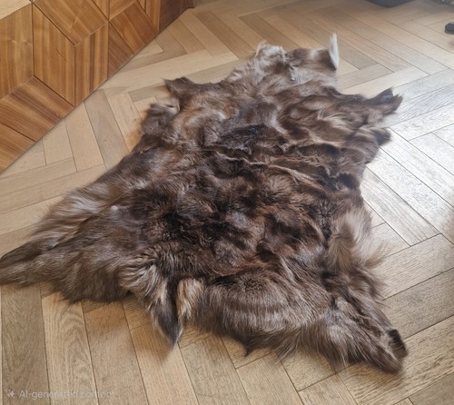 Genuine dear skin - dear, rug