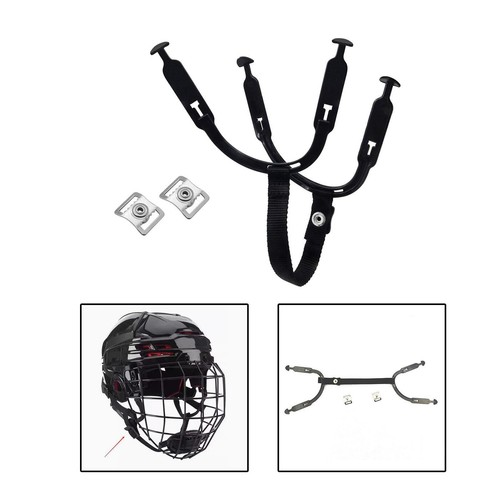 Ice hockey helmet - chin, strap