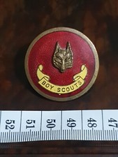 Vintage British Boy Scouts Red