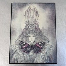 Vintage Print on Board by Sulamith Wulfing - 'First Butterfly' - Verkerke Blocks