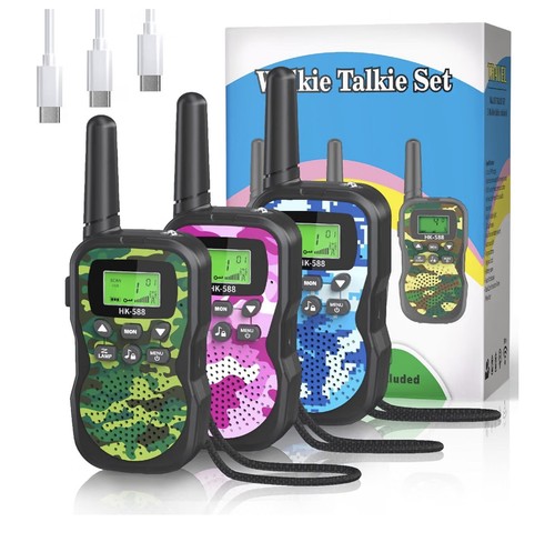 3pack walkie talkies for kids - 3pack,