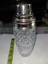 Vintage HEAVY Cut Crystal /