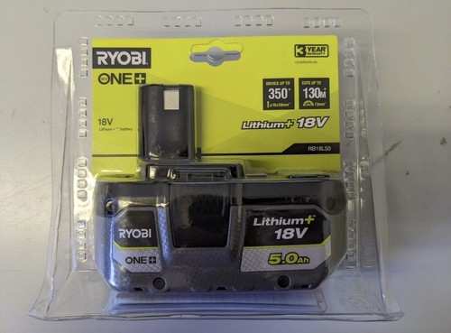 Ryobi one 18v 0ah - one+, 5.0ah